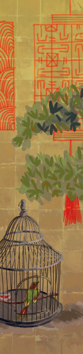 Elitis Mural Un Conte Fantastique - Panel 13