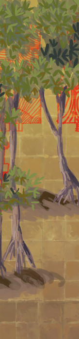 Elitis Mural Un Conte Fantastique - Panel 16