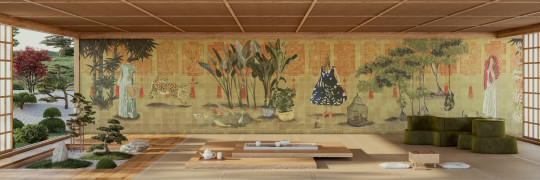 Elitis Mural Un Conte Fantastique