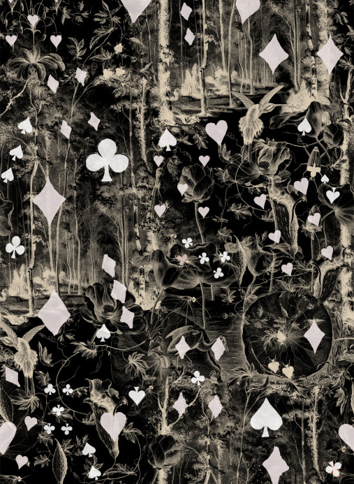 Jean Paul Gaultier Wallpaper Beriba - Noir