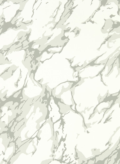 Zoffany Carta da parati French Marble - Empire Grey/ Perfect White