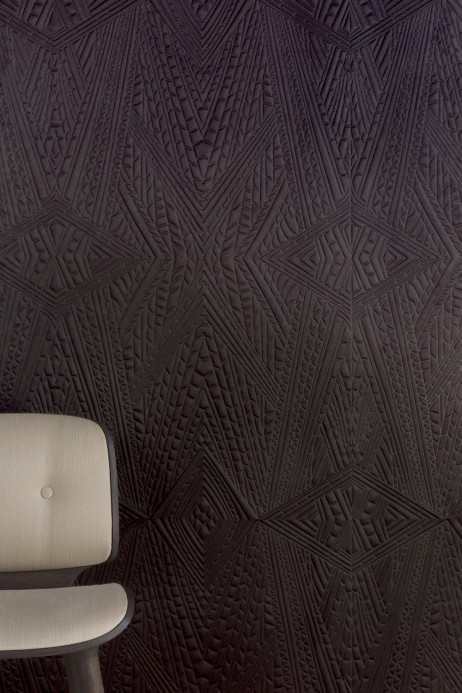 Moooi for Arte Wallpaper Dwarf Rhino - Charcoal