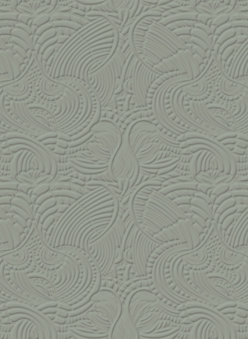 Moooi for Arte Papier peint Dodo Pavone - Celadon