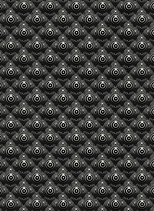 Jean Paul Gaultier Wallpaper Spirale - Noir