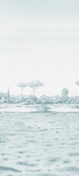 Isidore Leroy Wandbild Rivage Vert d Eau - Panel 1