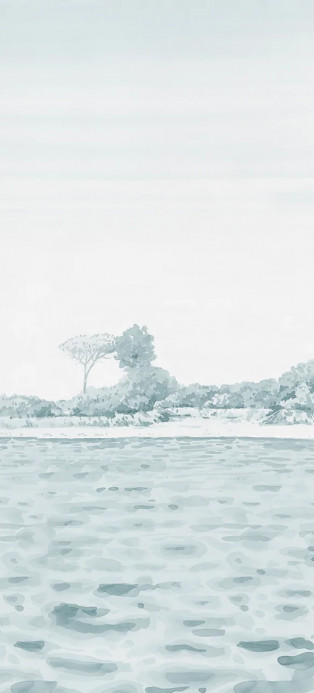 Isidore Leroy Papier peint panoramique Rivage Vert d Eau - Panel 3