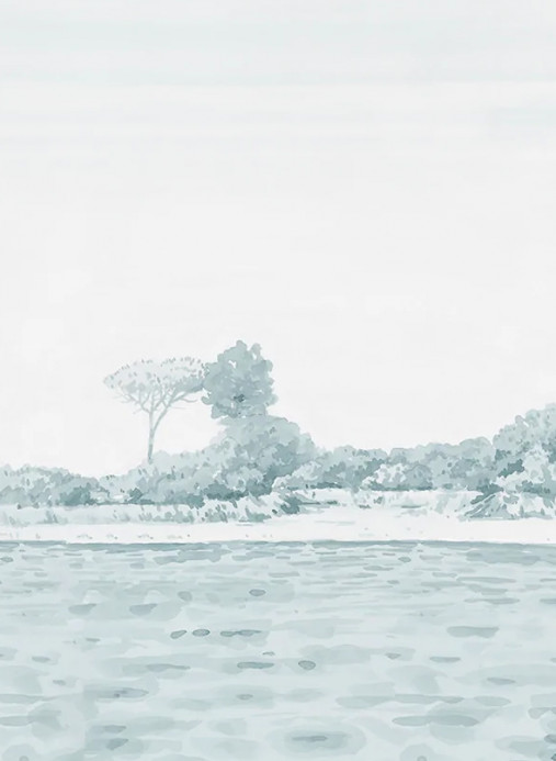 Isidore Leroy Papier peint panoramique Rivage Vert d Eau - Panel 3