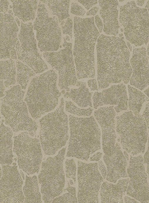 Exotische Tapete Skin 1 von Eijffinger - Olive/ Grau