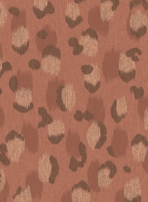 Leoparden Tapete Skin 2 von Eijffinger - Rosa/ Kupfer