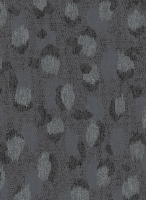 Leoparden Tapete Skin 2 von Eijffinger - Blaugrau-metallic