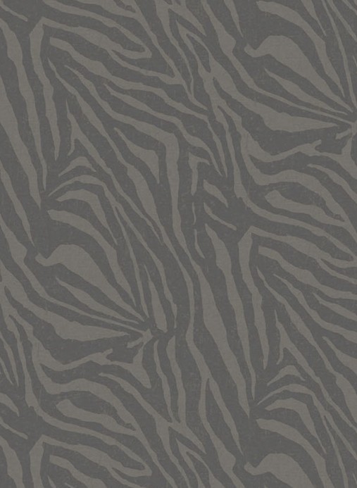 Zebramuster Wandbild Zebra von Eijffinger - Black