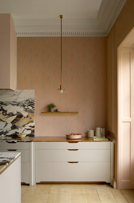 Florale Tapete Honesty von Paint & Paper Library