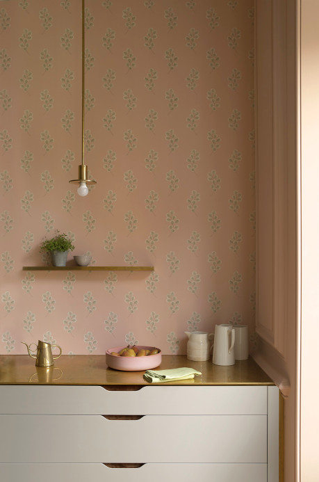 Florale Tapete Honesty von Paint & Paper Library