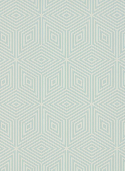 Tapete Marquetry Tile von Paint & Paper Library - Glass 4
