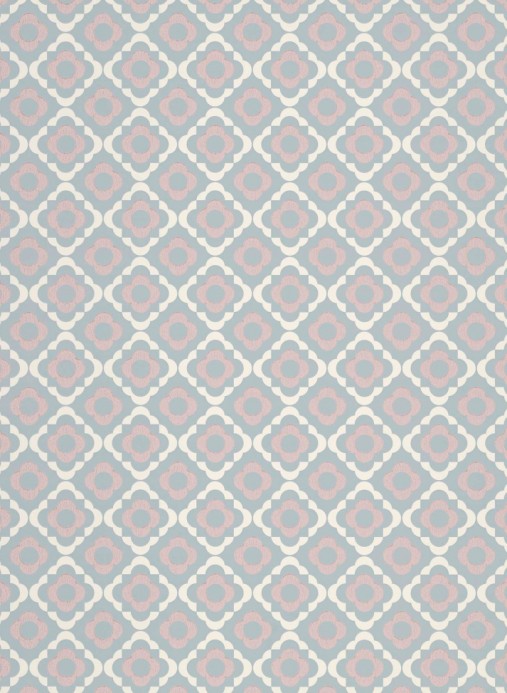 Paint & Paper Library Wallpaper Quatrefoil Porcelain