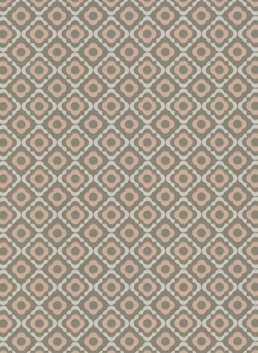 Paint & Paper Library Wallpaper Quatrefoil Tallanstown Grey