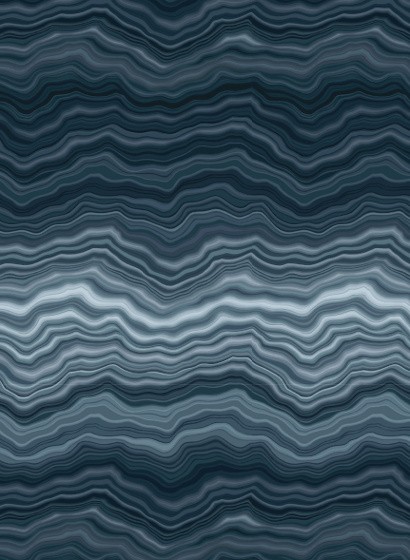 Wellen Tapete Carrare von Lelievre - Onyx