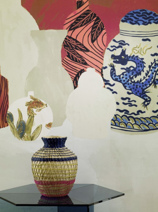 Élitis Carta da parati panoramica Tigre et dragon