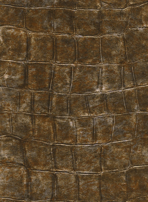 Elitis Wallpaper Bic Croco Kupfer/ Rost
