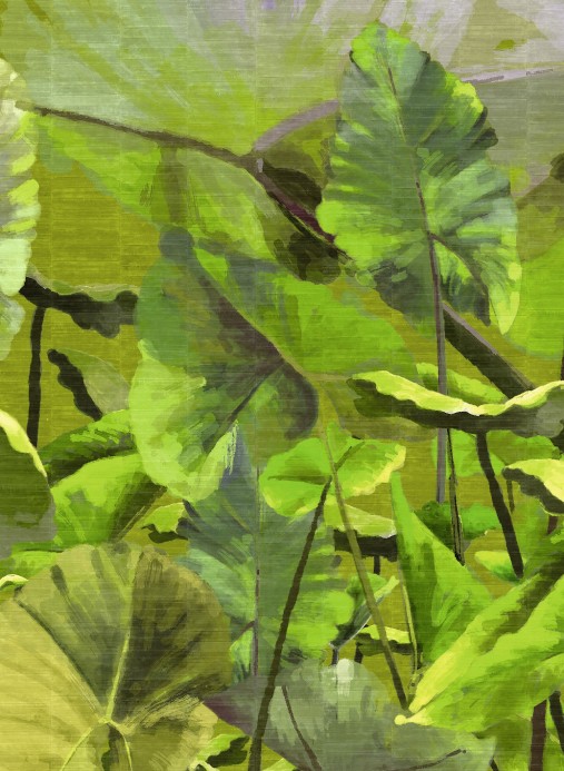 Élitis Papier peint panoramique Lost in Plantation - Grün