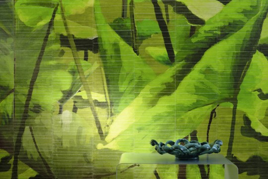Wandbild Lost in Plantation von Elitis - Grün
