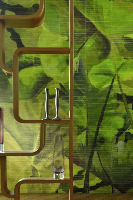 Wandbild Lost in Plantation von Elitis - Grün