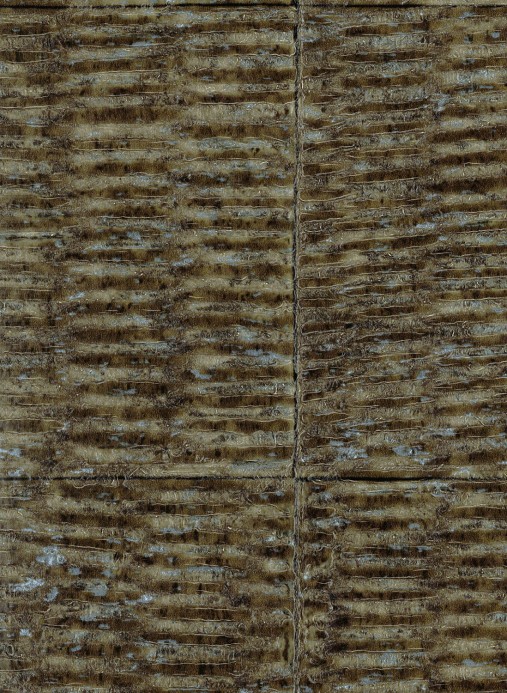 Elitis Wallpaper Mimbre Precioso Braun/ Blau