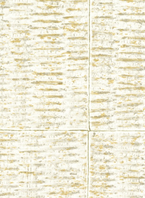 Elitis Wallpaper Mimbre Precioso Weiß/ Gold