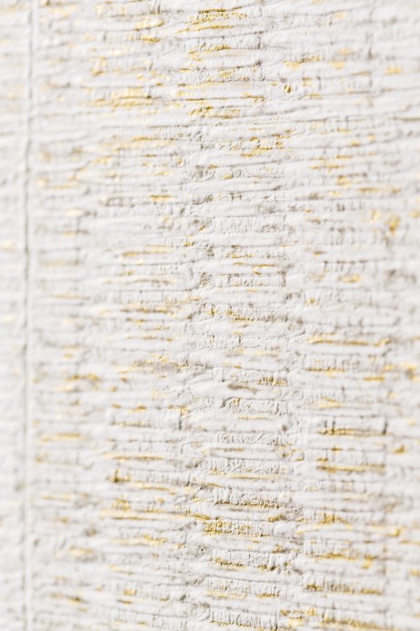 Elitis Wallpaper Mimbre Precioso Weiß/ Gold