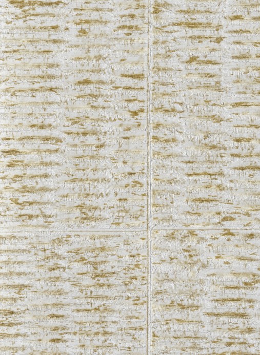 Flecht Tapete Mimbre Precioso von Elitis - Silber/ Braun