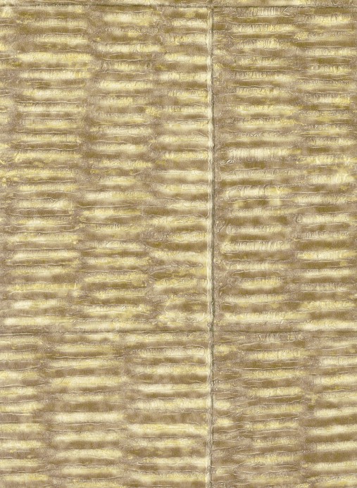 Elitis Wallpaper Mimbre Precioso Ocker Gold