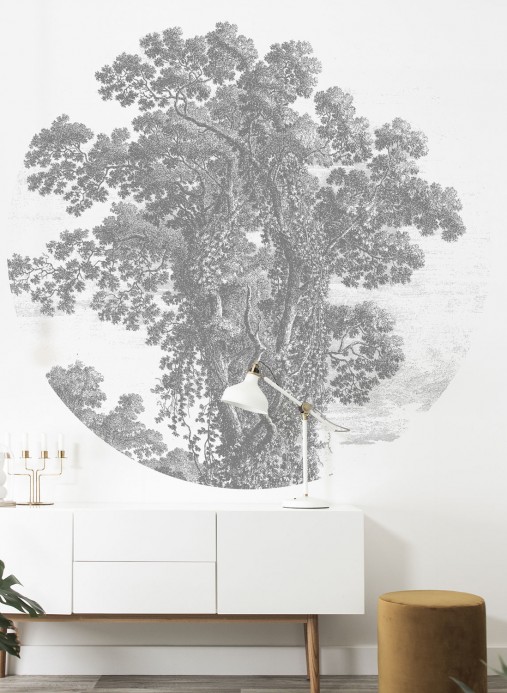 KEK Amsterdam Papier peint panoramique Engraved Tree Circle