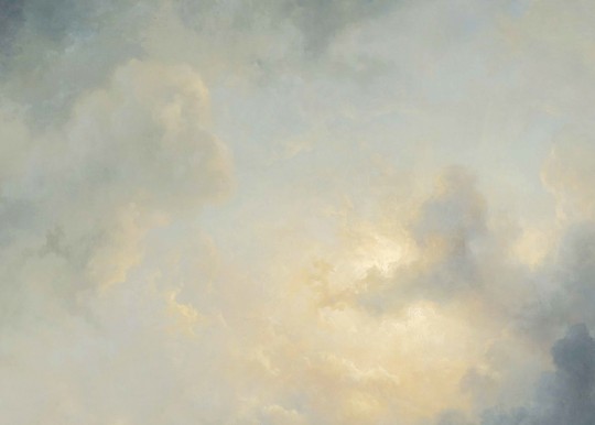 KEK Amsterdam Mural Golden Age Clouds 1 Multicolor - Breite 3.896m