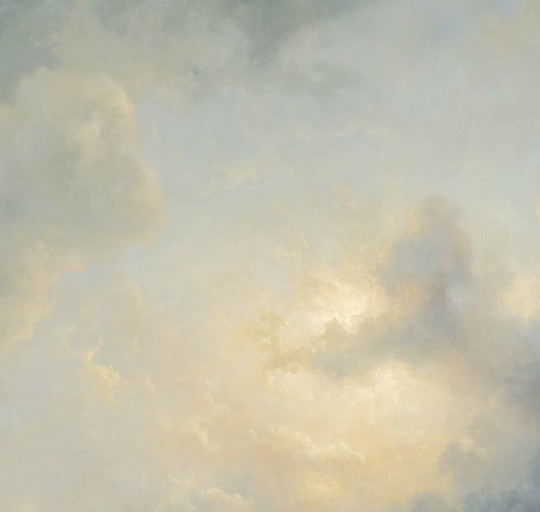KEK Amsterdam Papier peint panoramique Golden Age Clouds 1 - Multicolor - Breite 2.92m