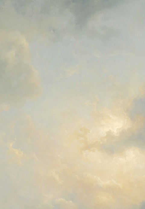 KEK Amsterdam Papier peint panoramique Golden Age Clouds 1 - Multicolor - Breite 1.948m