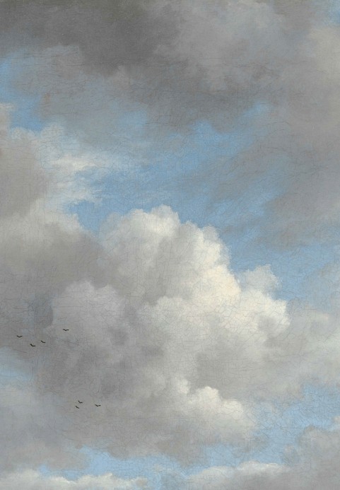KEK Amsterdam Mural Golden Age Clouds 2 Multicolor - Breite 1.948m