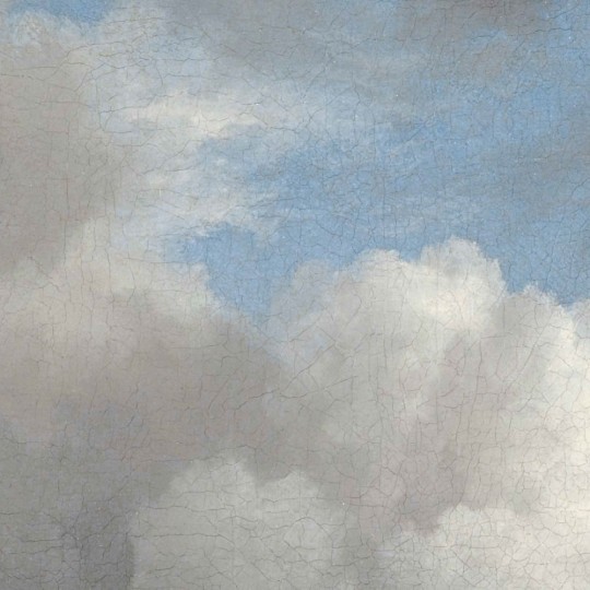 Wandbild Golden Age Clouds 2 Circle KEK - 1,9m Durchmesser