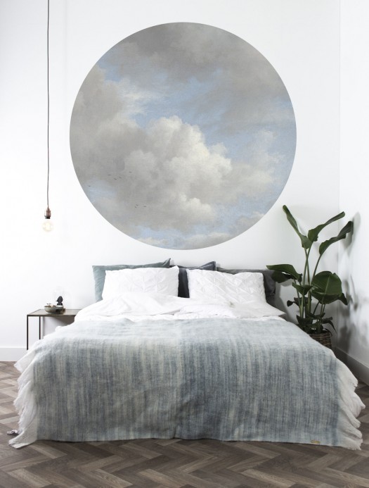 KEK Amsterdam Mural Golden Age Clouds 2 Circle