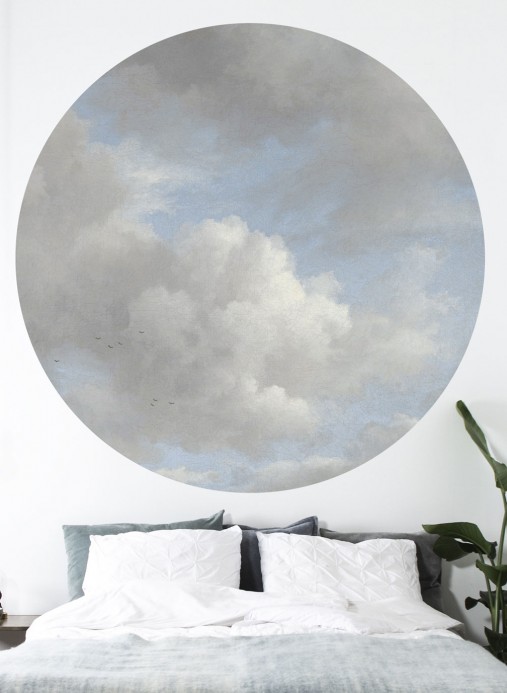 KEK Amsterdam Mural Golden Age Clouds 2 Circle