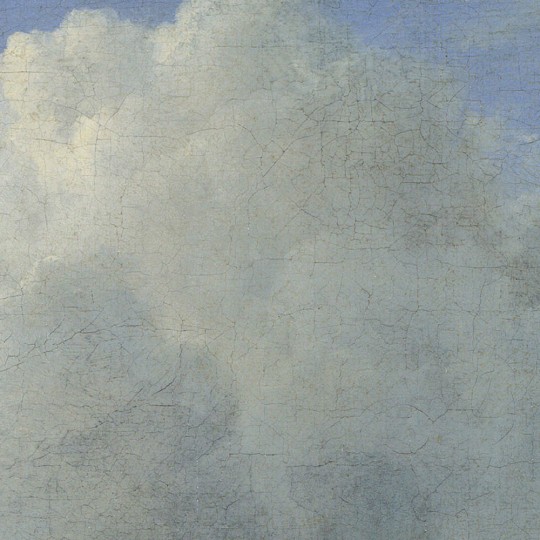 KEK Amsterdam Carta da parati panoramica Golden Age Clouds 5 Circle - Multicolor - Durchmesser 1,9m