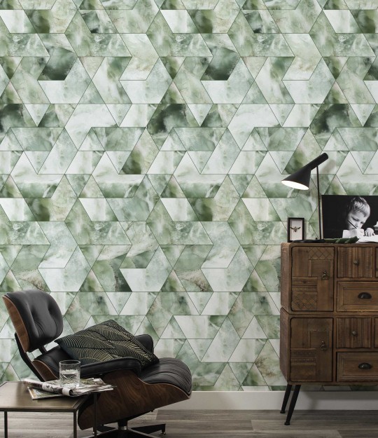 KEK Amsterdam Wallpaper Marble Mosaic