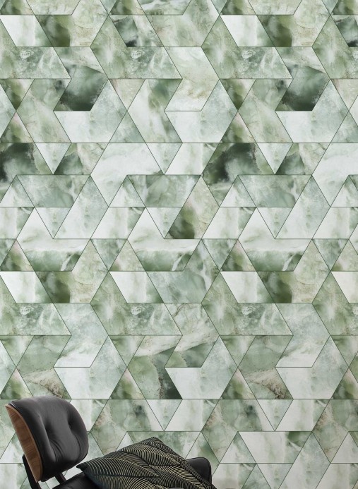 Marmor Tapete Marble Mosaic von KEK Amsterdam