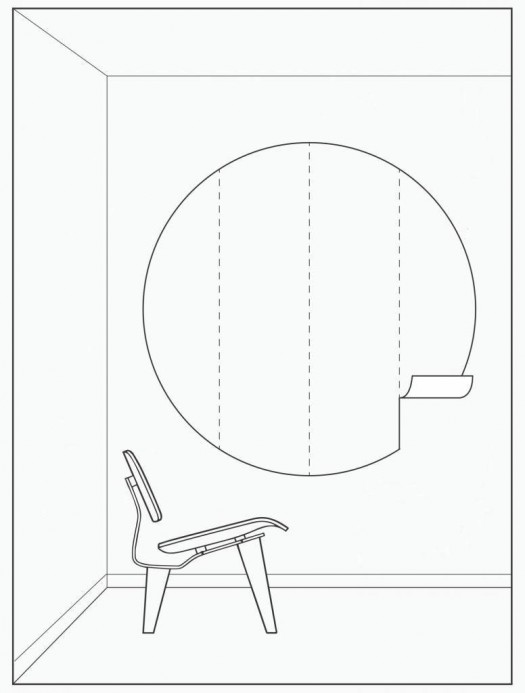 Marble 1 Circle von KEK Amsterdam - Durchmesser 1,9m