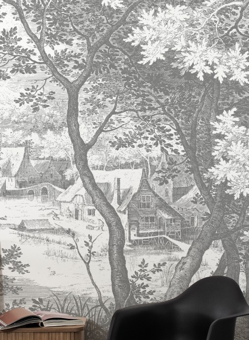 Panorama-Tapete Engraved Landscapes 7 von KEK Amsterdam