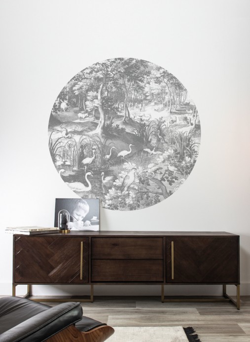 KEK Amsterdam Mural Engraved Landscapes 13 Circle