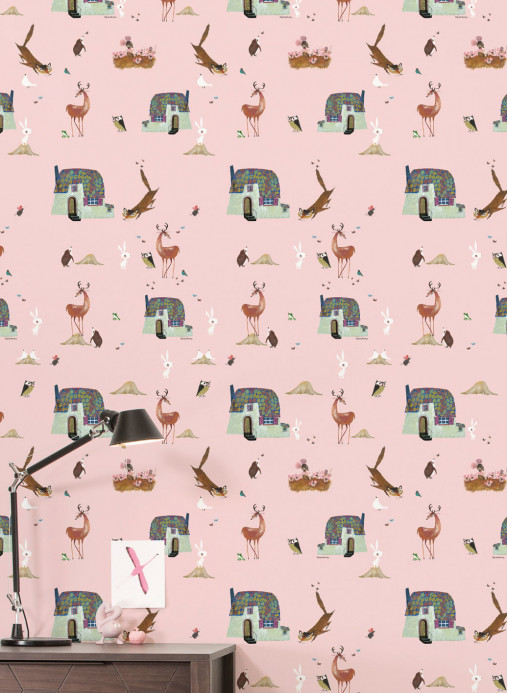 KEK Amsterdam Wallpaper Forest Animals