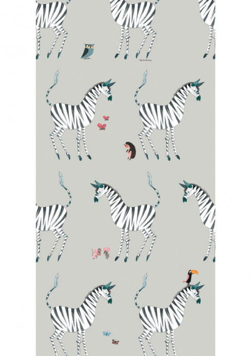 KEK Amsterdam Wallpaper Zebra