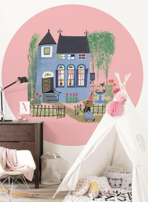 KEK Amsterdam Mural Bear Blue House