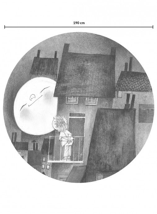 Moonlight Circle von KEK Amsterdam - Durchmesser 1,9m