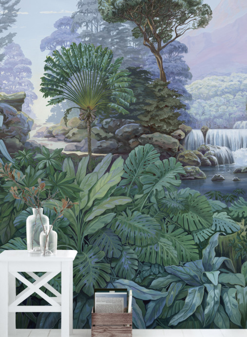 Isidore Leroy Papier peint panoramique Firone Equatorial